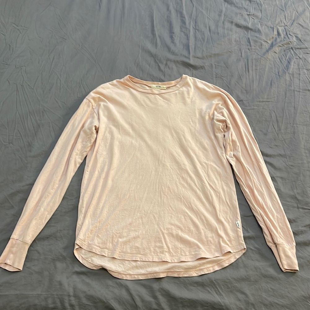 Pink long sleeve shirt